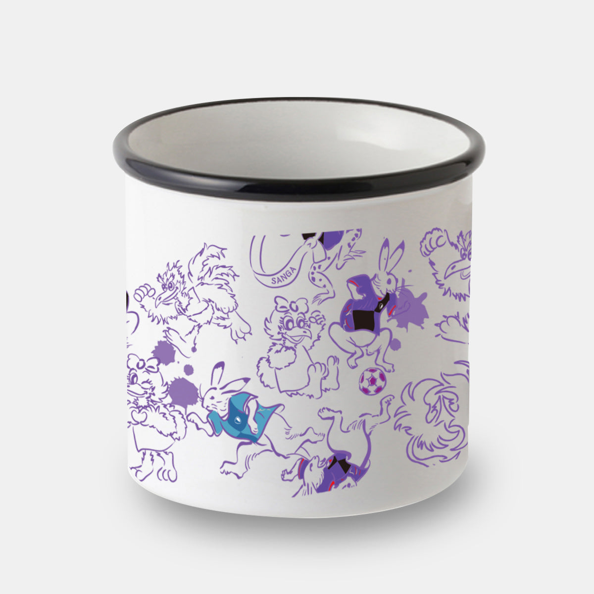 鳥獣戯画×SANGA LIFE LAB.マグカップ