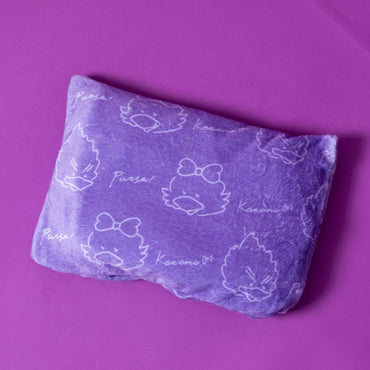 ゆるパーサくんとコトノちゃん クッションにもなるブランケット