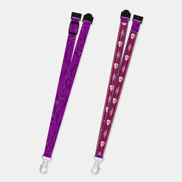 総柄ネックストラップ