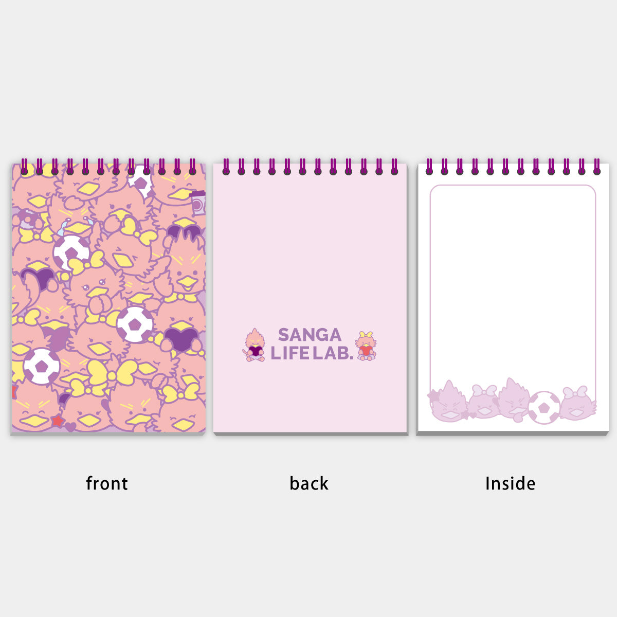 SANGA LIFE LAB. リングメモ帳