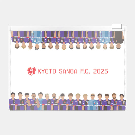 選手ピクセルクリアポーチ