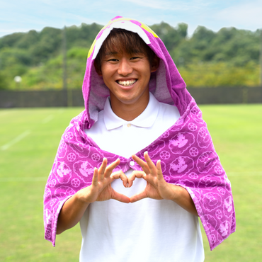 むぎゅっとパーサくんなりきりフードタオル