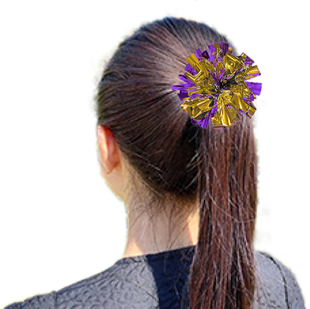 ミニポンポンヘアゴム