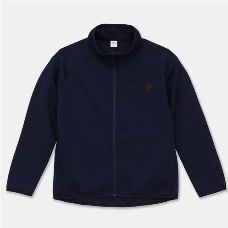 エンブレムラバーエディションダンボールニットジャケット