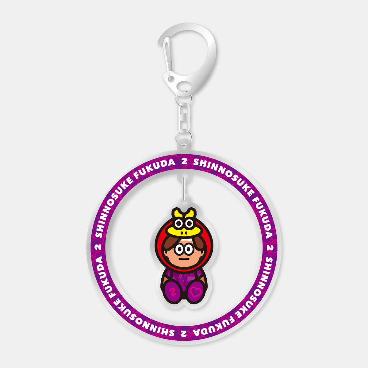 ミニミニ選手のゆらゆらキーホルダー