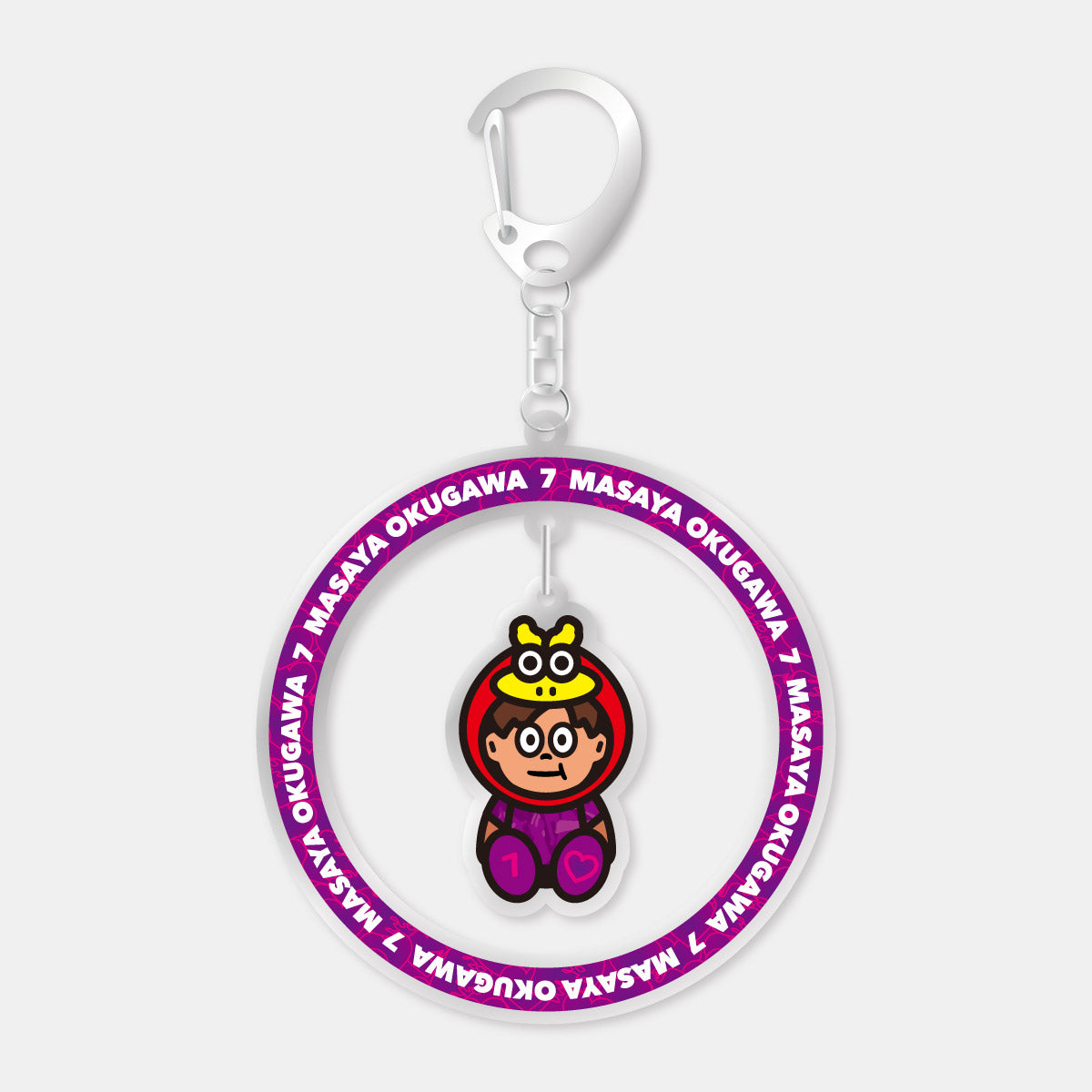 ミニミニ選手のゆらゆらキーホルダー