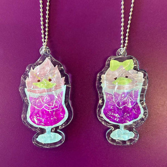 ゆるパーサくんコトノちゃんアイスキーホルダー