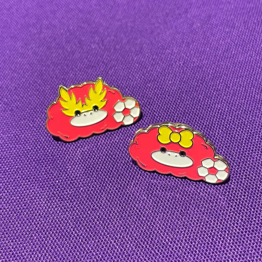 むぎゅっとパーサくんとコトノちゃんいつも一緒ピンズ