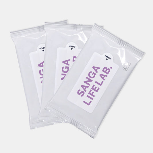 SANGA LIFE LAB. ウェットティッシュ(3つセット)