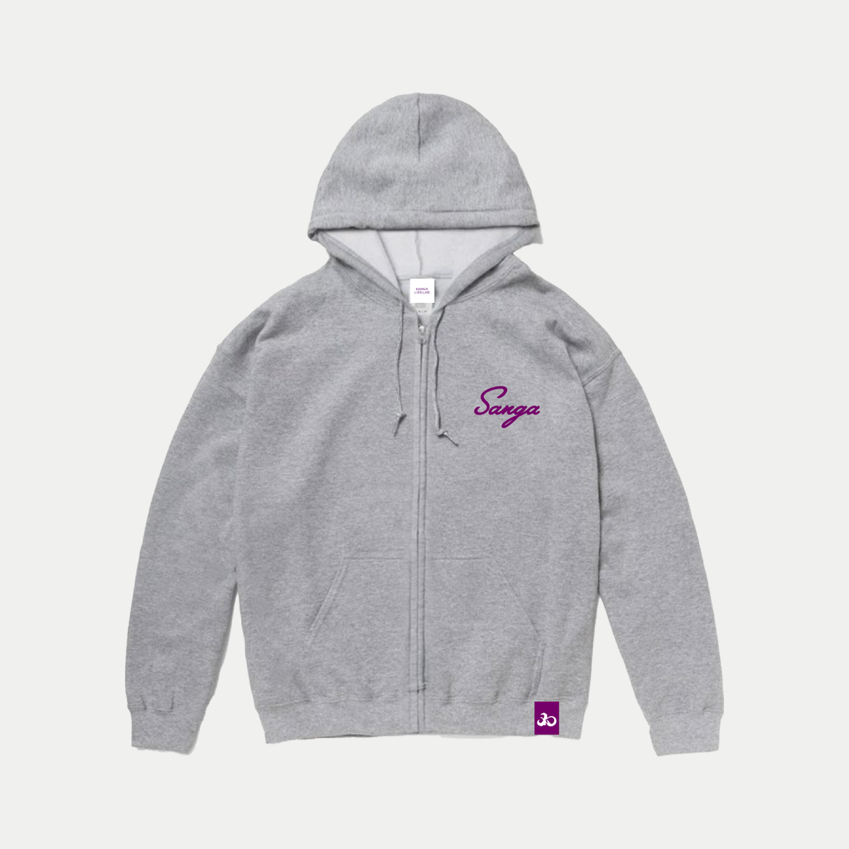 Sangaジップパーカー