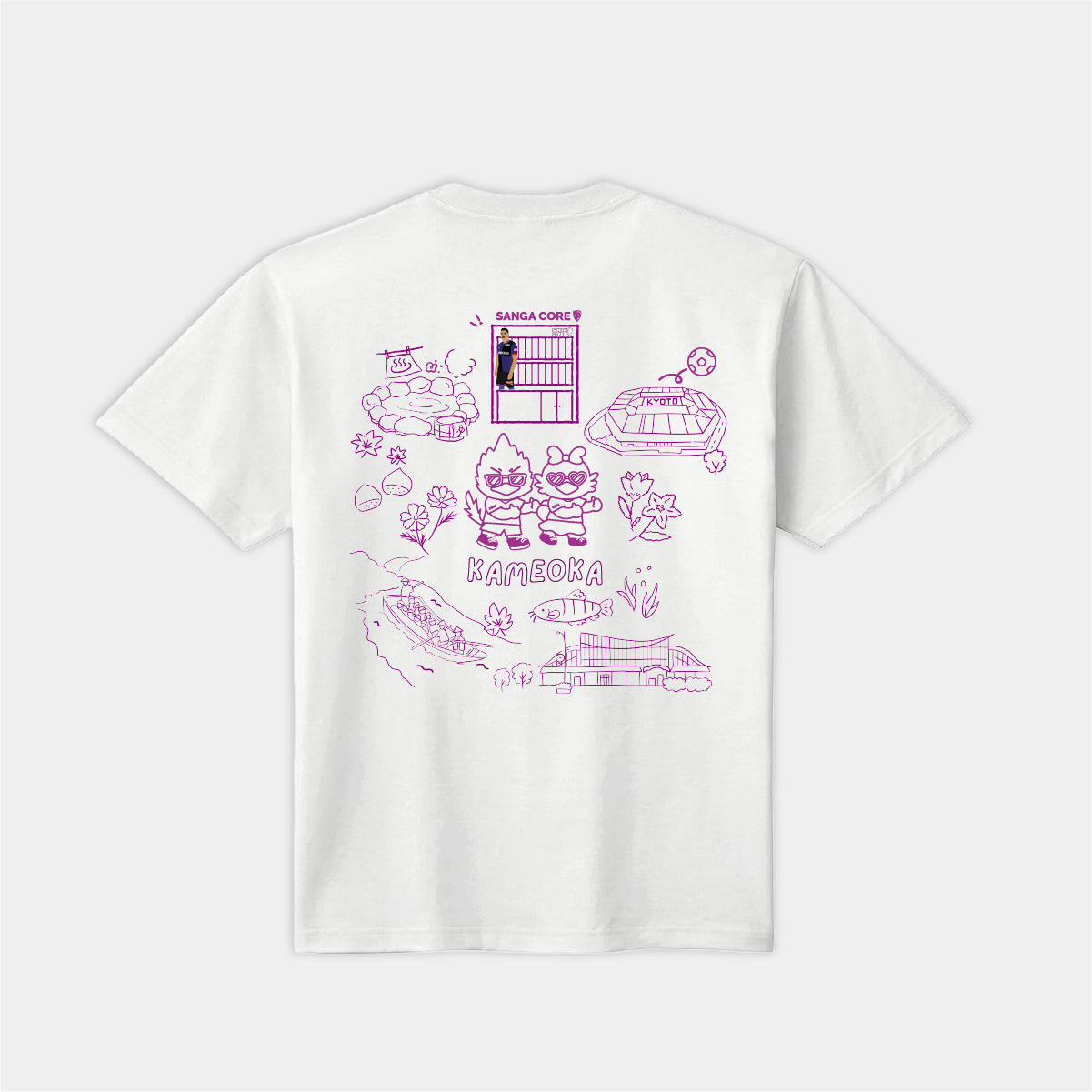 KAMEOKA × SANGA LIFE LAB. Tシャツ