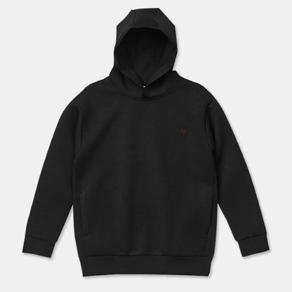 エンブレムラバーエディションダンボールニットフーディ