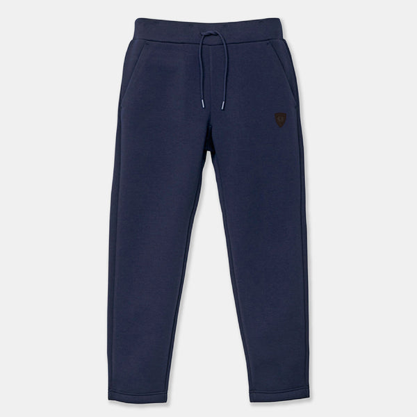 エンブレムラバーエディションダンボールニットパンツ