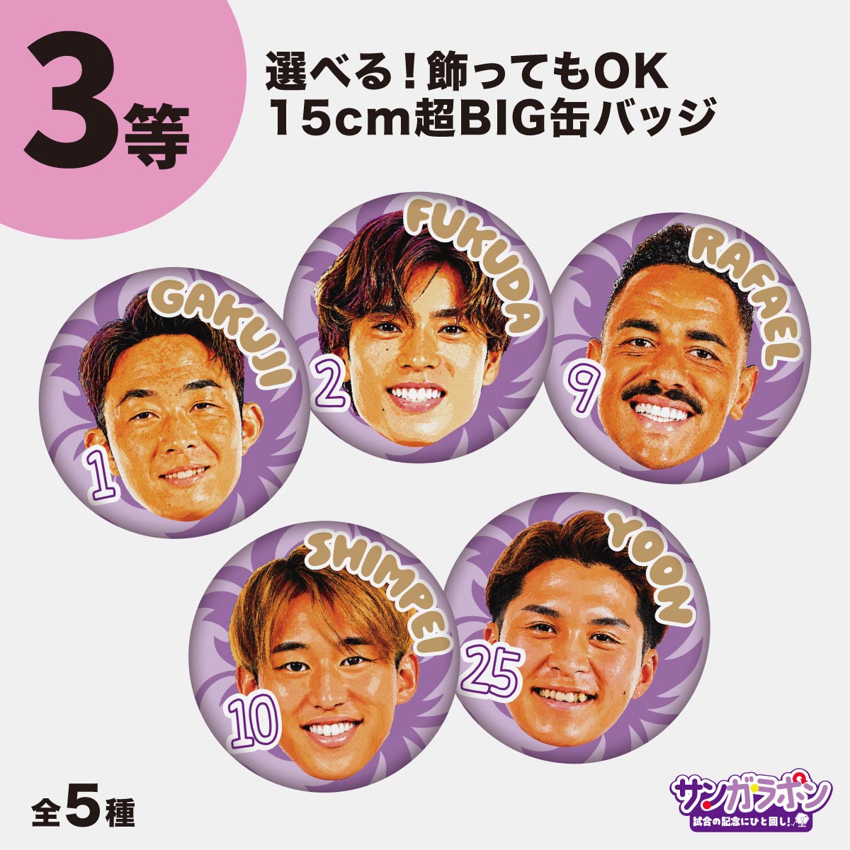 サンガラポン！【スタジアム受取/当日にサンガラポンチケットを購入ください】