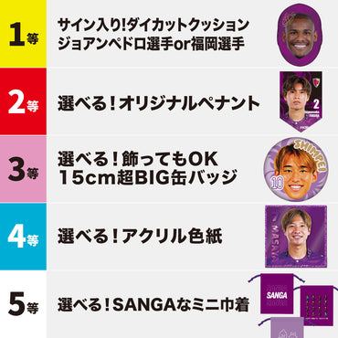 サンガラポン！【スタジアム受取/当日にサンガラポンチケットを購入ください】