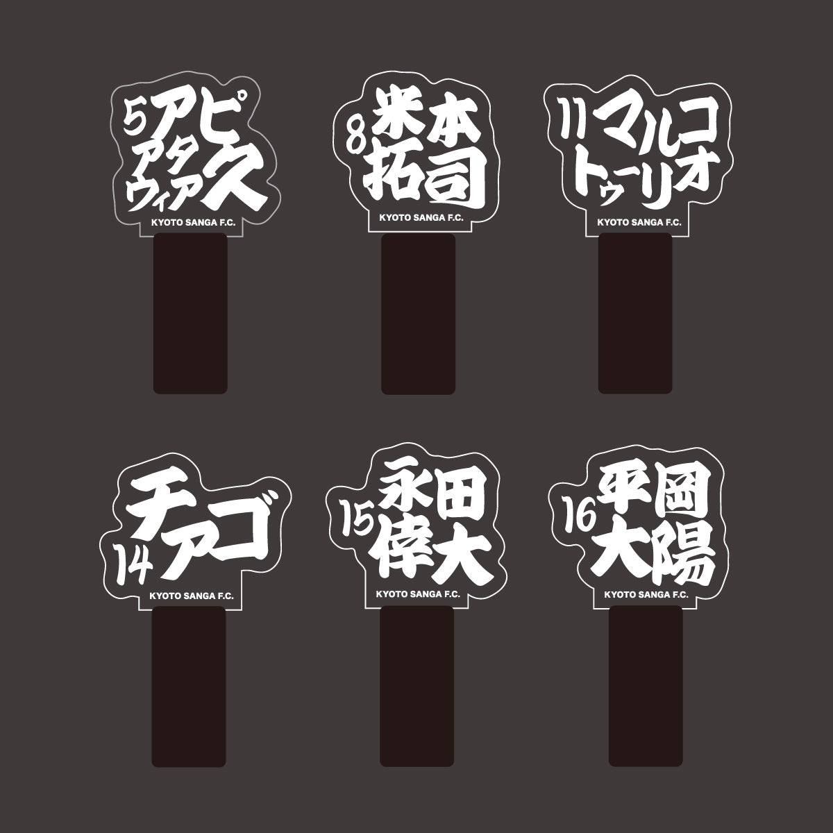 選手ネームペンライト