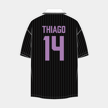 背番号ネームサッカーシャツ