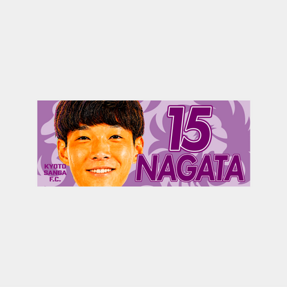 選手どアップ応援タオル