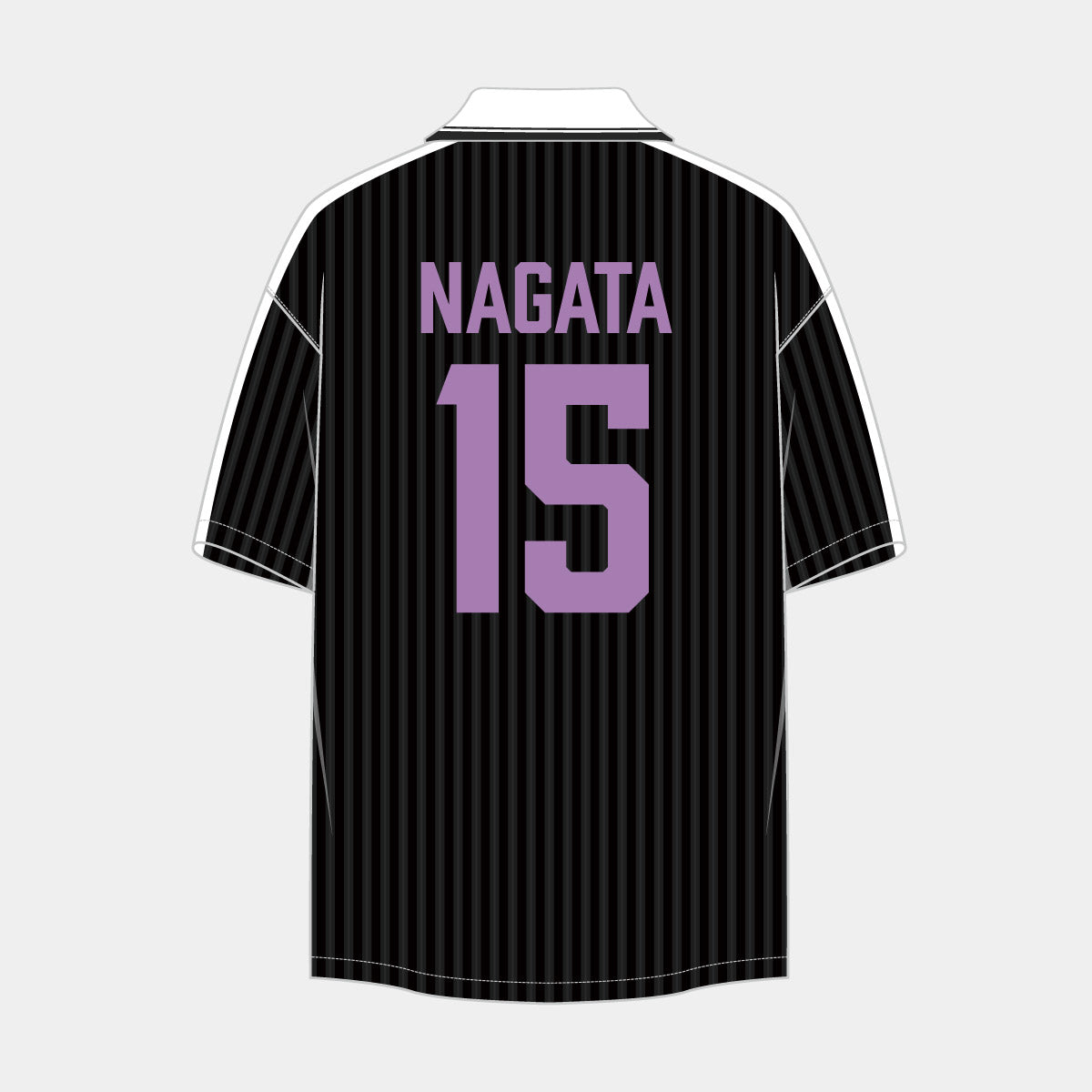 背番号ネームサッカーシャツ