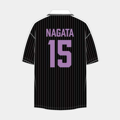 背番号ネームサッカーシャツ