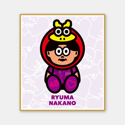 選手オリジナルミニ色紙