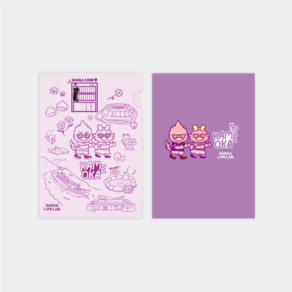 KAMEOKA  × SANGA LIFE LAB. クリアファイル