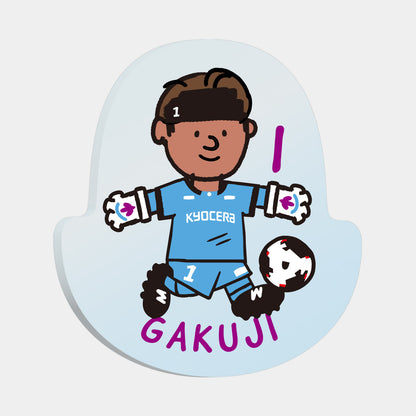 ゆるプチ選手のゆらゆらアクリルブロック
