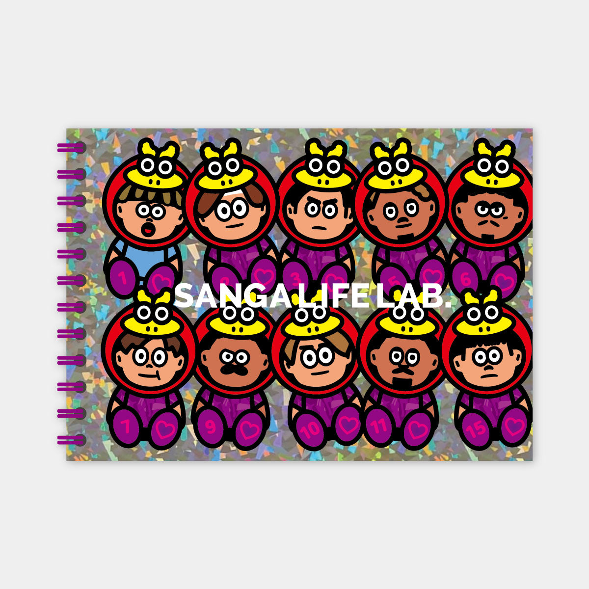 SANGA LIFE LAB. リングメモ帳