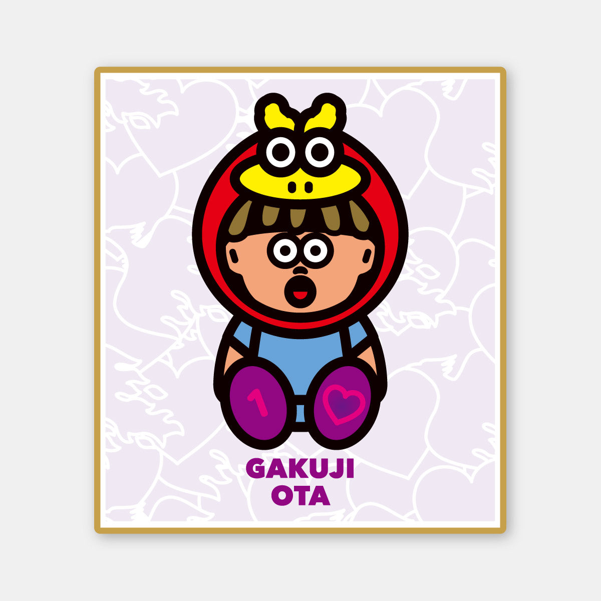 選手オリジナルミニ色紙