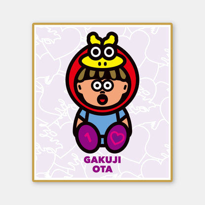 選手オリジナルミニ色紙