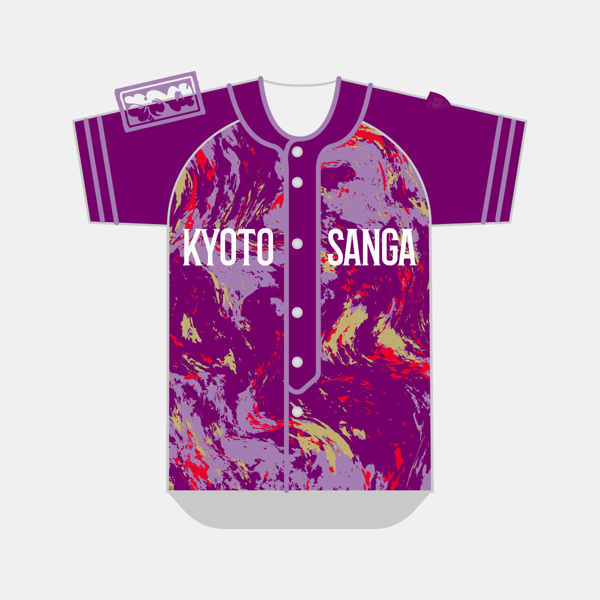 京鳳凰ベースボールシャツ