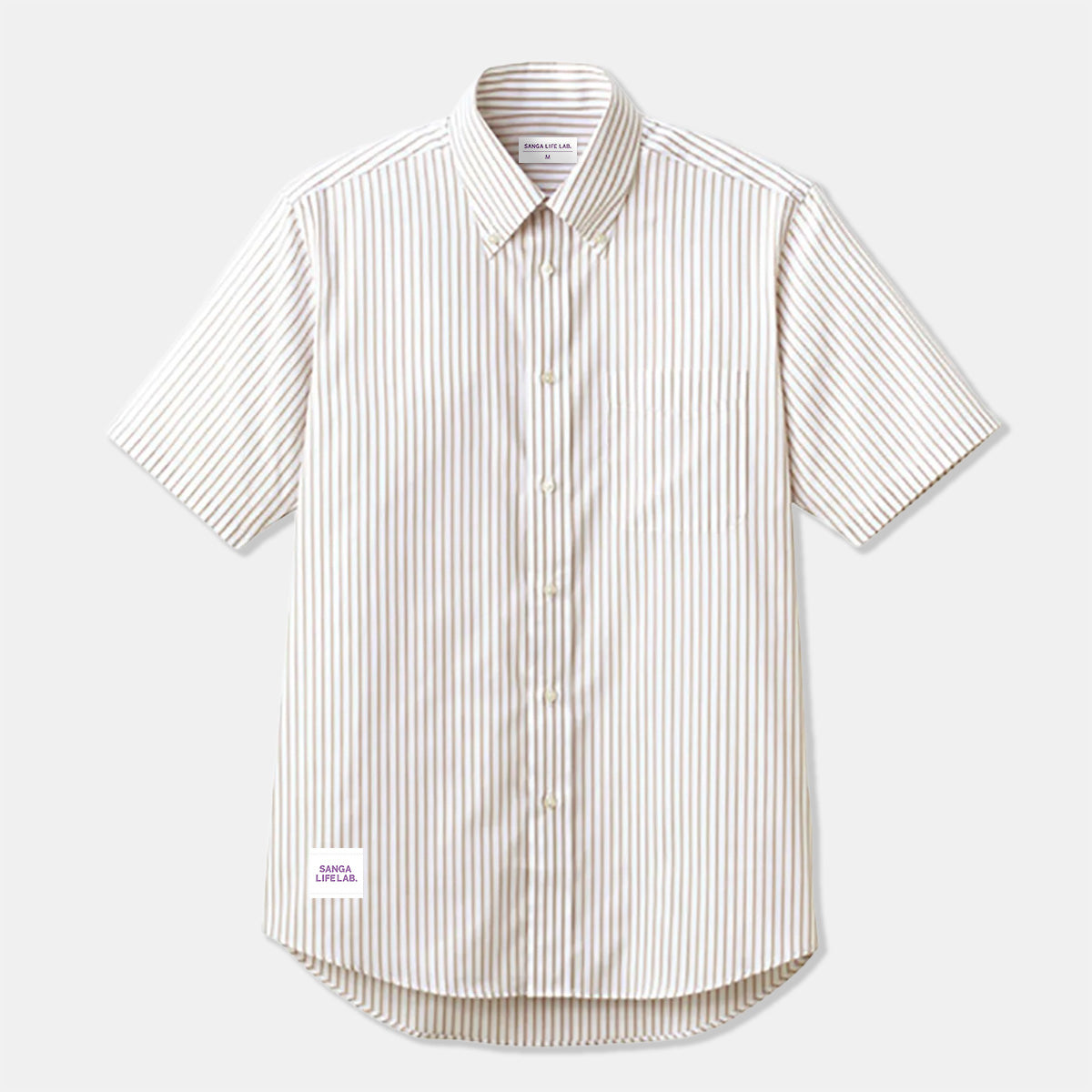SANGA LIFE LAB. ストライプシャツ