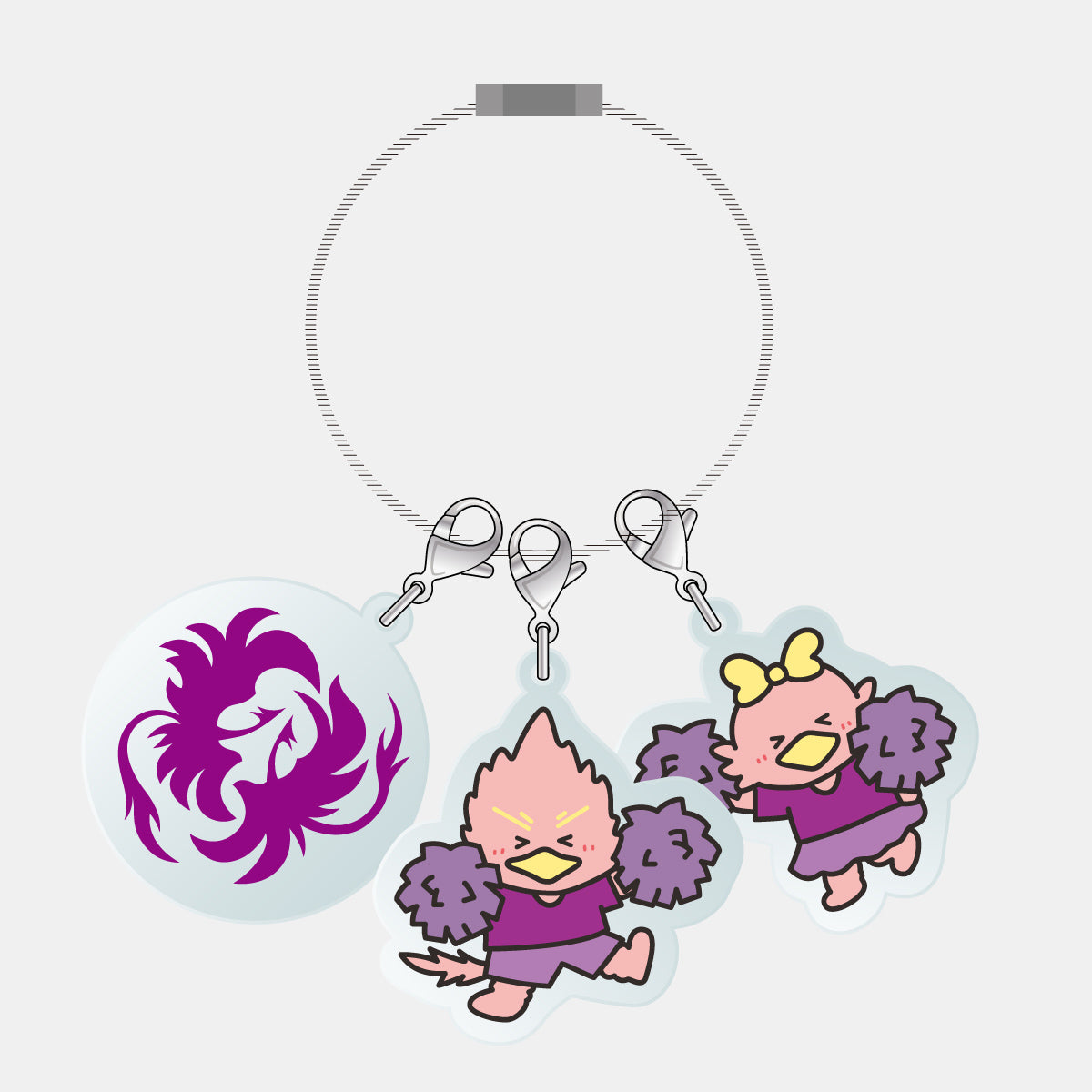 じゃらっとアクリルチャーム