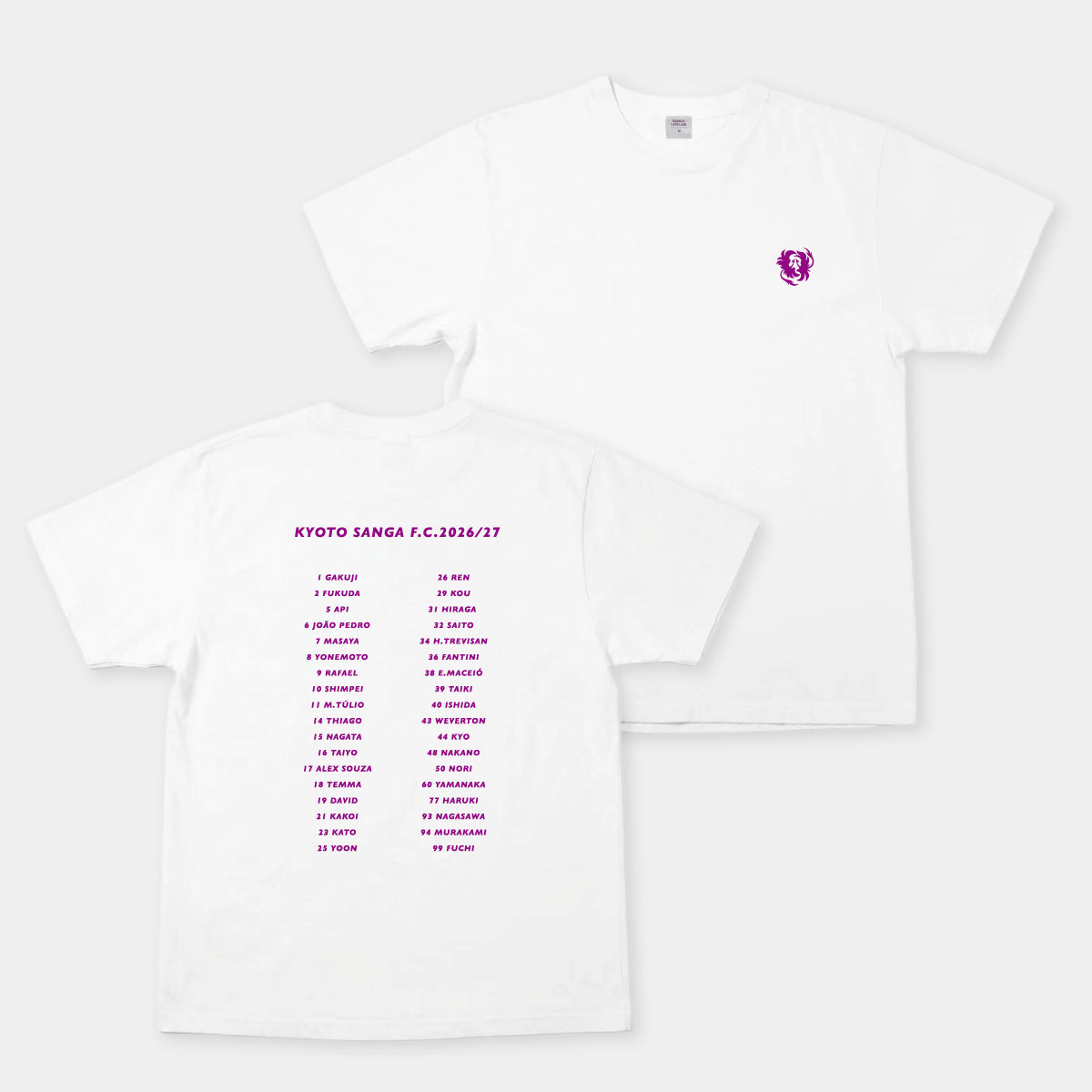 2026/27新体制メンバーTシャツ