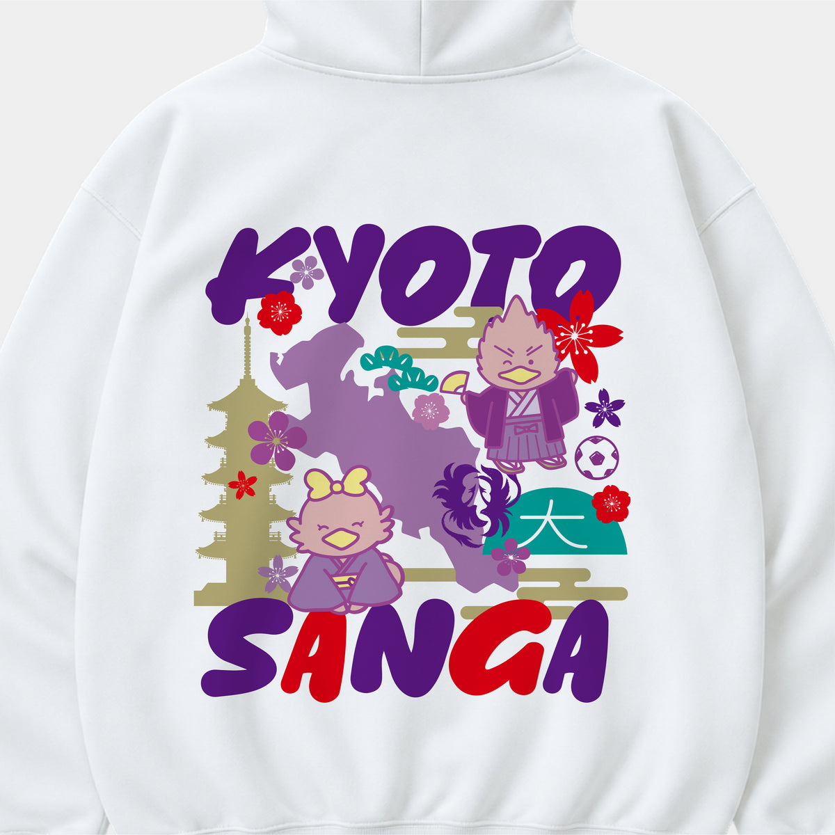 ゆるパーサくんコトノちゃん KYOTOグラフィックフーディ