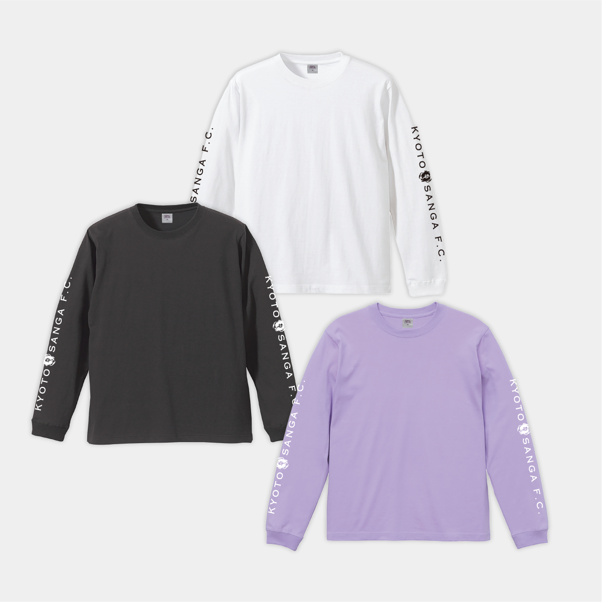 KYOTOSANGAアームロゴロングTシャツ