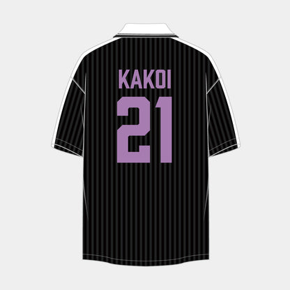 背番号ネームサッカーシャツ