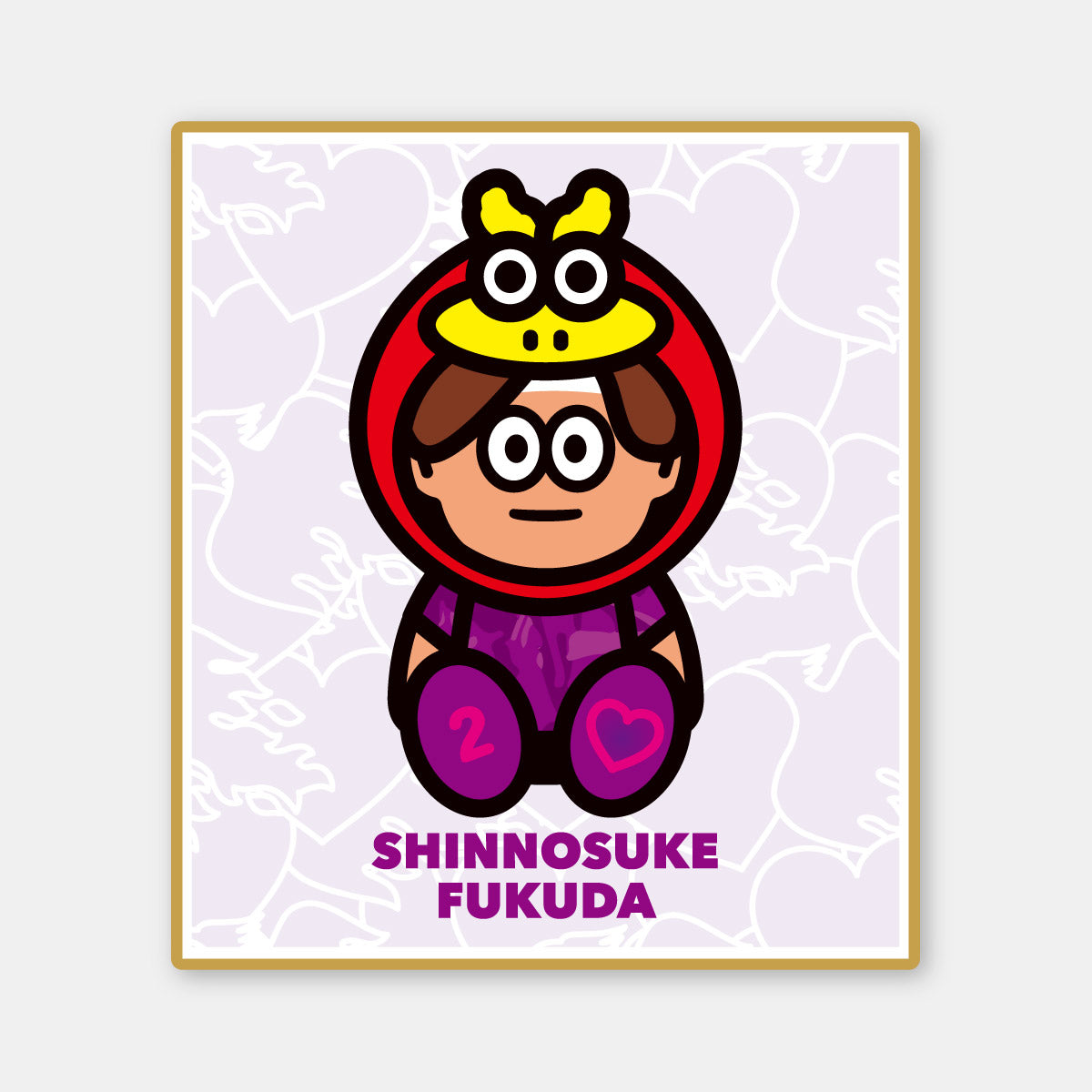 選手オリジナルミニ色紙