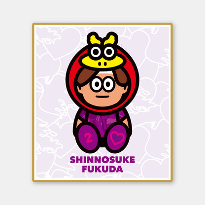 選手オリジナルミニ色紙