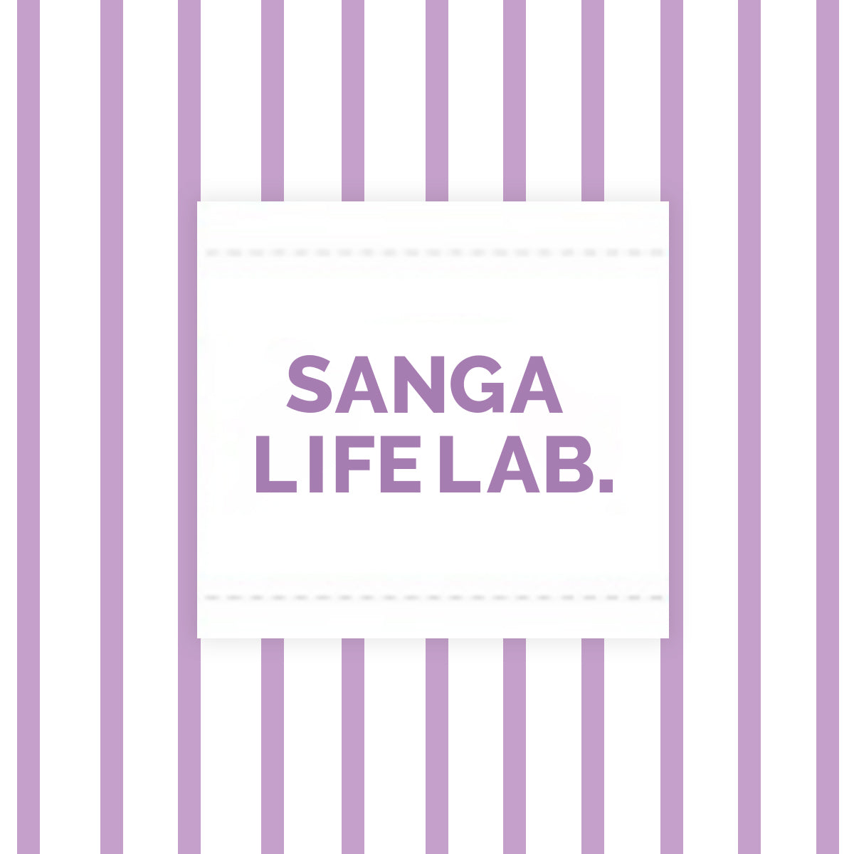 SANGA LIFE LAB. ストライプシャツ