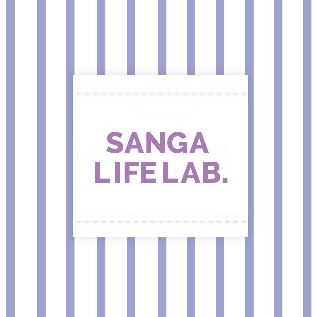 SANGA LIFE LAB. ストライプシャツ