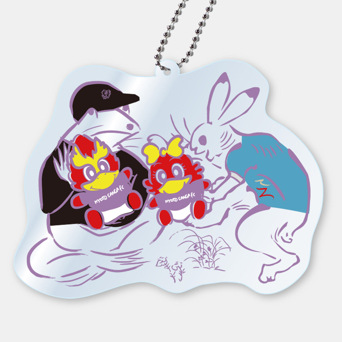 鳥獣戯画×SANGA LIFE LAB. アクリルキーホルダー