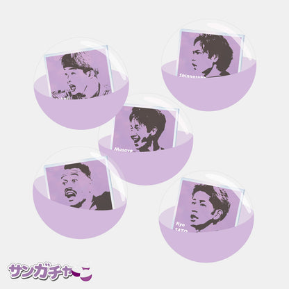 サンガチャ！選手オーロラアクリルスタンド