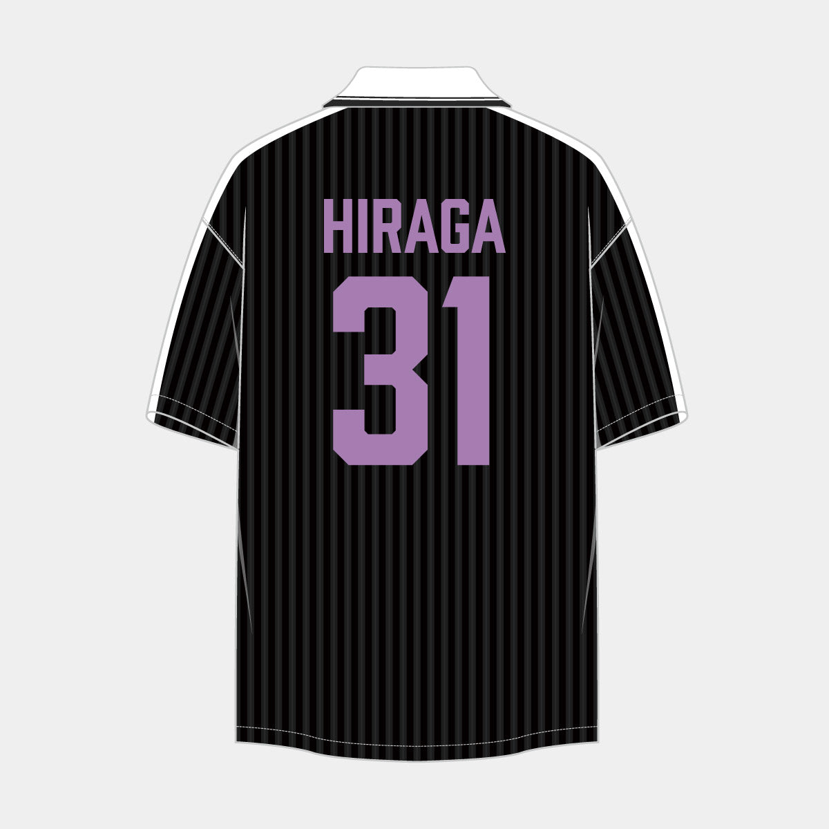背番号ネームサッカーシャツ