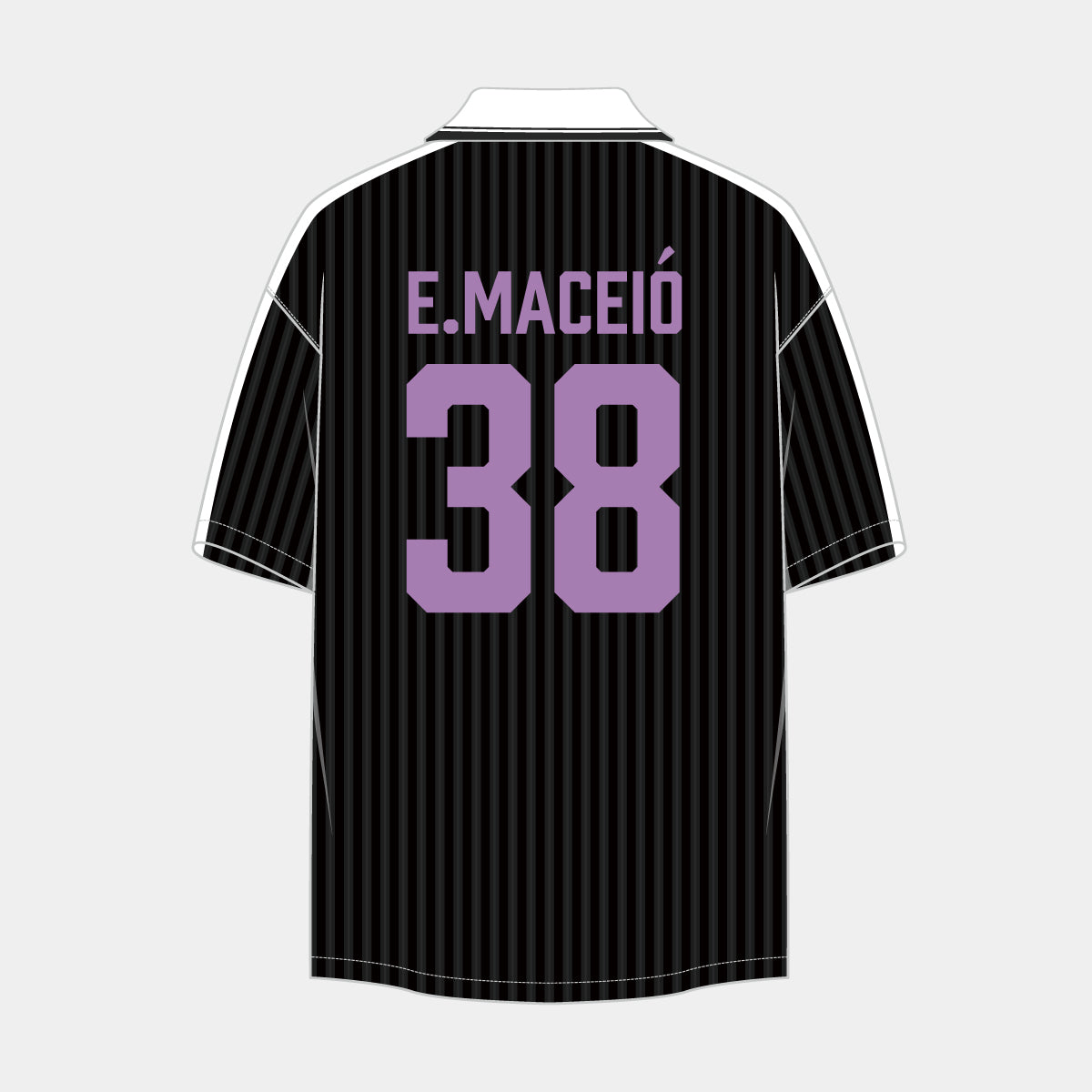 背番号ネームサッカーシャツ