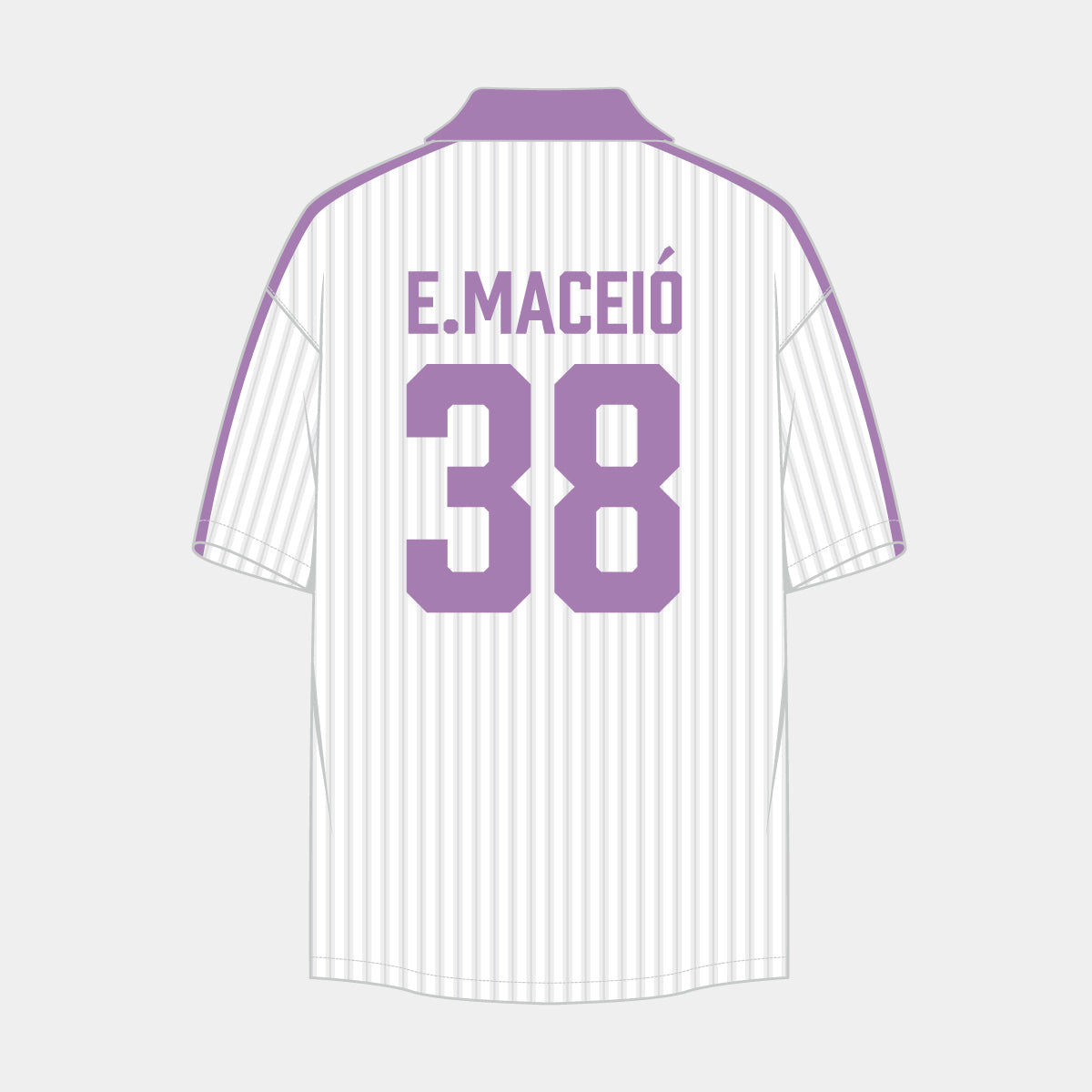 背番号ネームサッカーシャツ