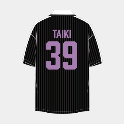 背番号ネームサッカーシャツ