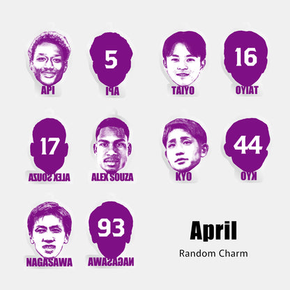 【スタジアム受け取り限定！！】4/11ファジアーノ岡山戦マッチデーボンフィンキーホルダー