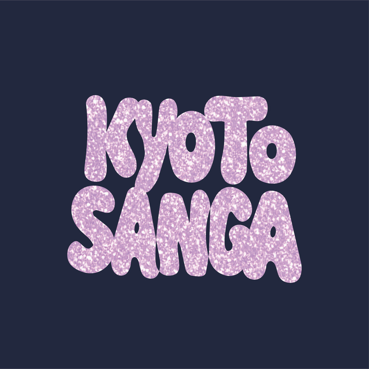 kyotosangaグリッターデニムトートバッグ