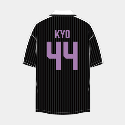 背番号ネームサッカーシャツ